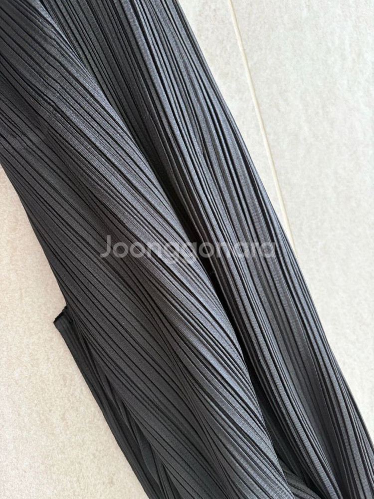 플리츠플리즈 베이직 블랙 민소매 원피스 튜닉, 나시 (3사이즈)--3