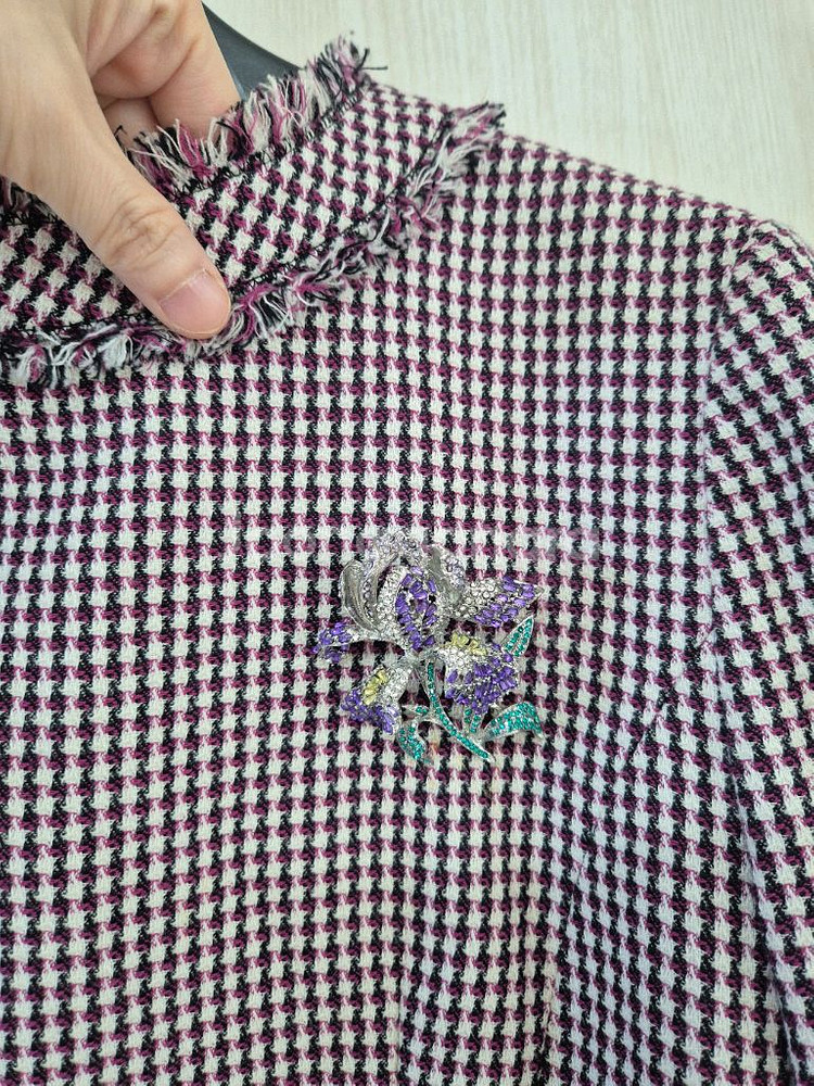 모조에스핀 하운드투 패턴 트위드--1