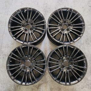 BMW F10 520D 17인치 럭셔리 블랙휠 순정휠 중고휠 팝니다