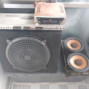 카오디오 세트 팝니다