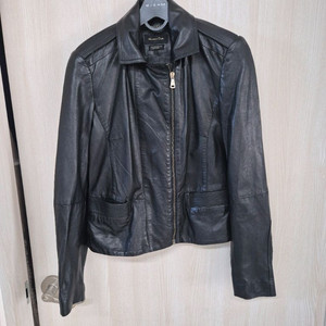 마시모두띠 블랙 가죽 자켓