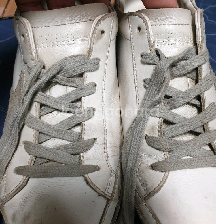 골든구스 슈퍼스타 실버탭 화이트 스니커즈 35 (225)--4