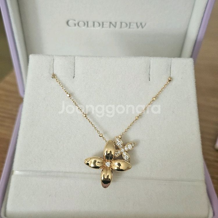 골든듀 펄시피아 쁘띠 다이아몬드 1 귀걸이--6