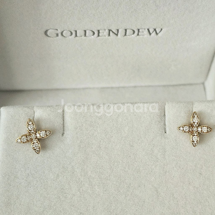 골든듀 펄시피아 쁘띠 다이아몬드 1 귀걸이--2