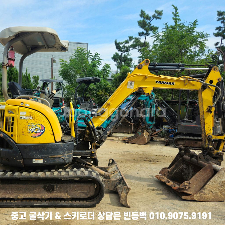 11월특가 얀마 V1020 신품트랙 중고미니굴삭기--3