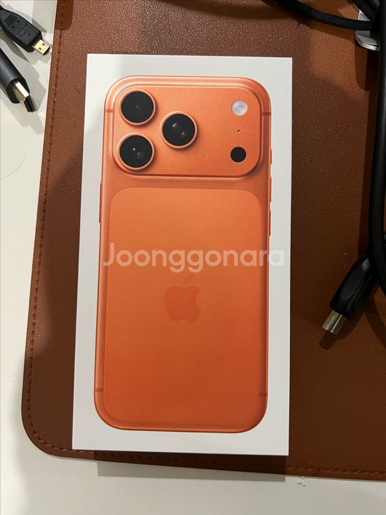 아이폰 17프로 512 코스믹오렌지 자급제 미개봉--0