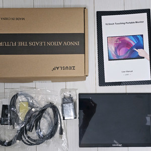 제우스랩 z10t 터치 포터블 모니터 판매합니다