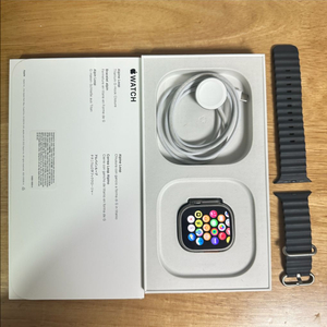 애플워치 울트라 1, 정품오션밴드(블랙) 포함