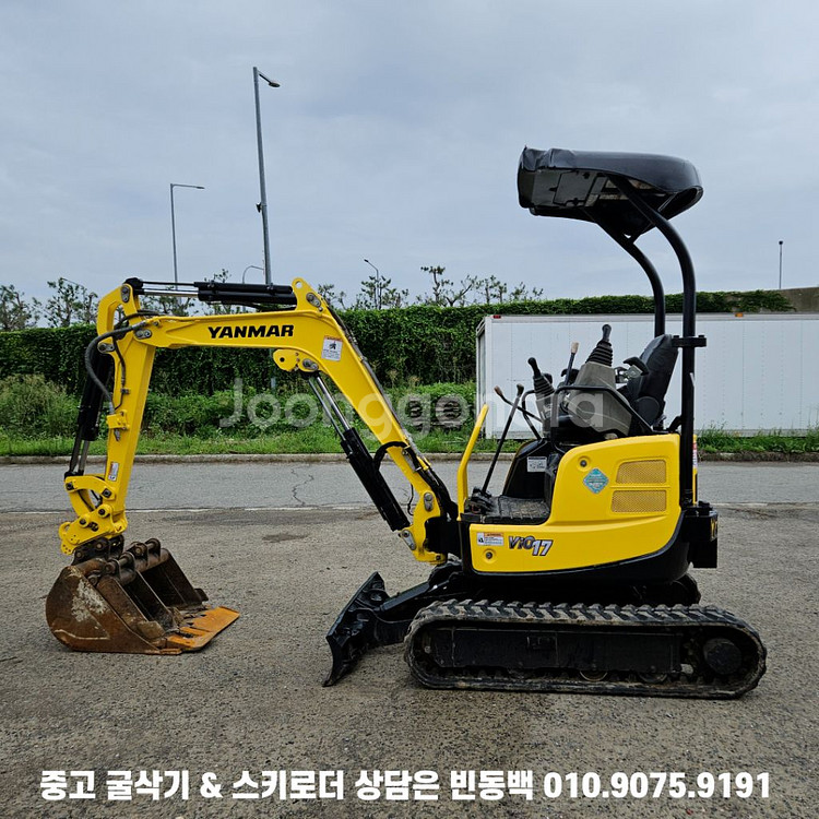 11월특가 얀마 VIO17 신품트랙 중고미니굴삭기--2