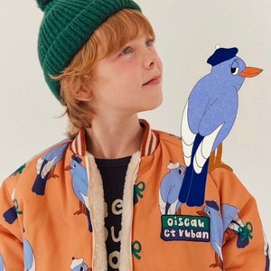 리미떼두두 리본버드 양면점퍼 xl 새상품