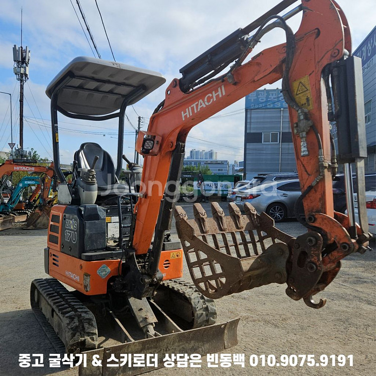 11월특가 히타치 ZX17 뿌레카포함 중고미니굴삭기--2
