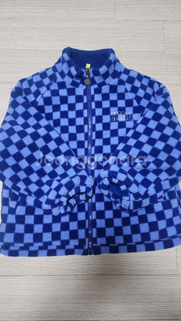 히로 체크 플리스 120--0