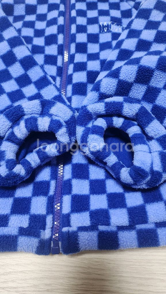 히로 체크 플리스 120--2