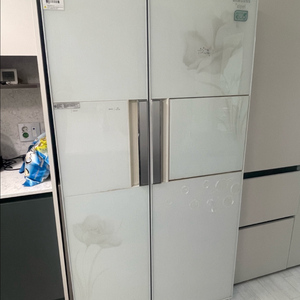 LG 트롬 14kg 세탁기 + 2도어 삼성 냉장고