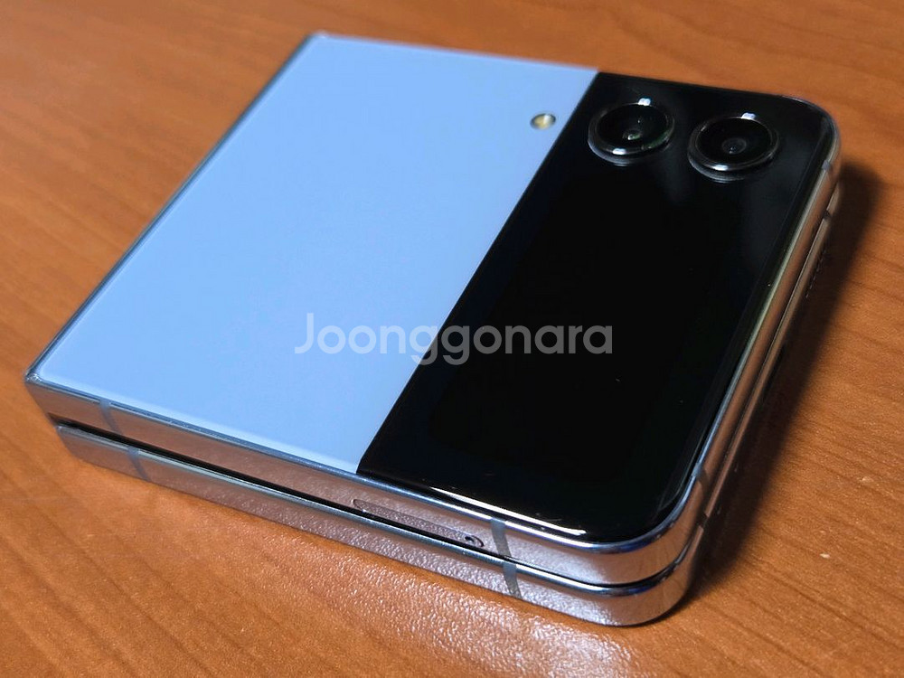 갤럭시 Z플립4 256G 블루 / SKT--0