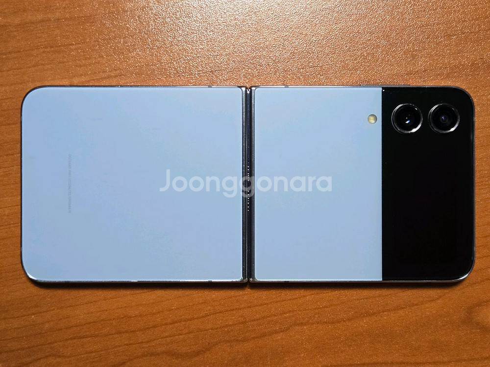 갤럭시 Z플립4 256G 블루 / SKT--2