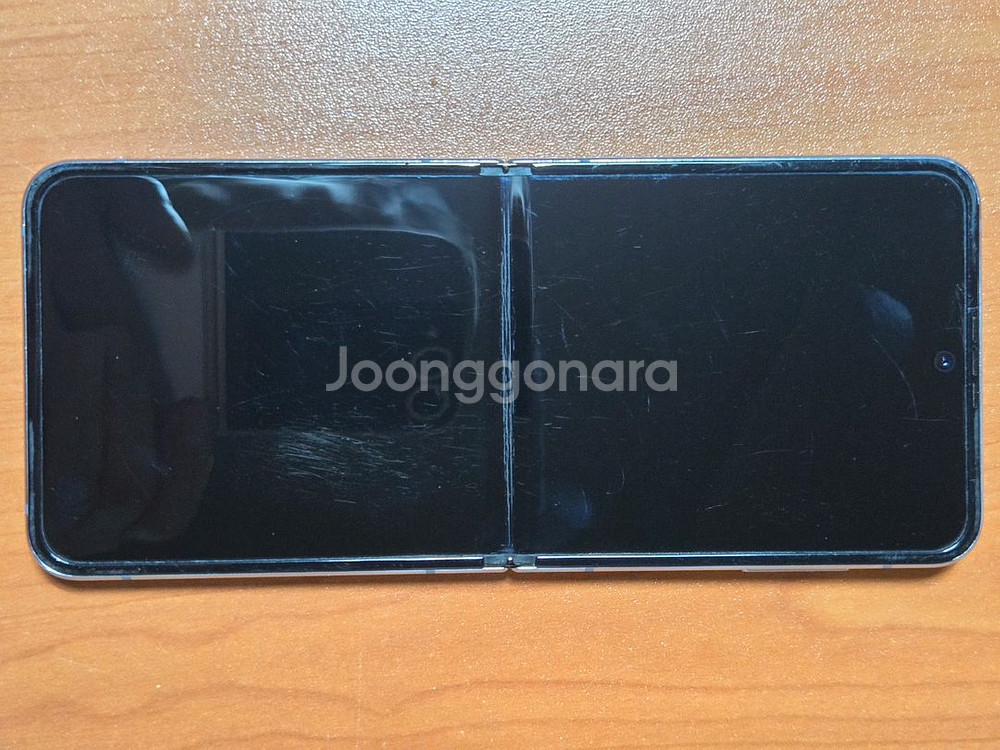 갤럭시 Z플립4 256G 블루 / SKT--3