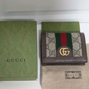 [정품/새상품]구찌 GUCCI 오피디아 GG카드케이스지갑 풀구성