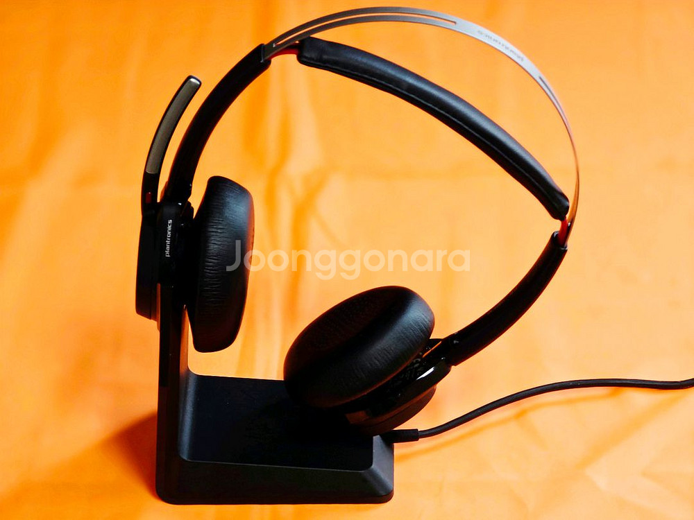 플랜트로닉스 보이저 포커스UC 블루투스헤드셋 충전스탠드--7