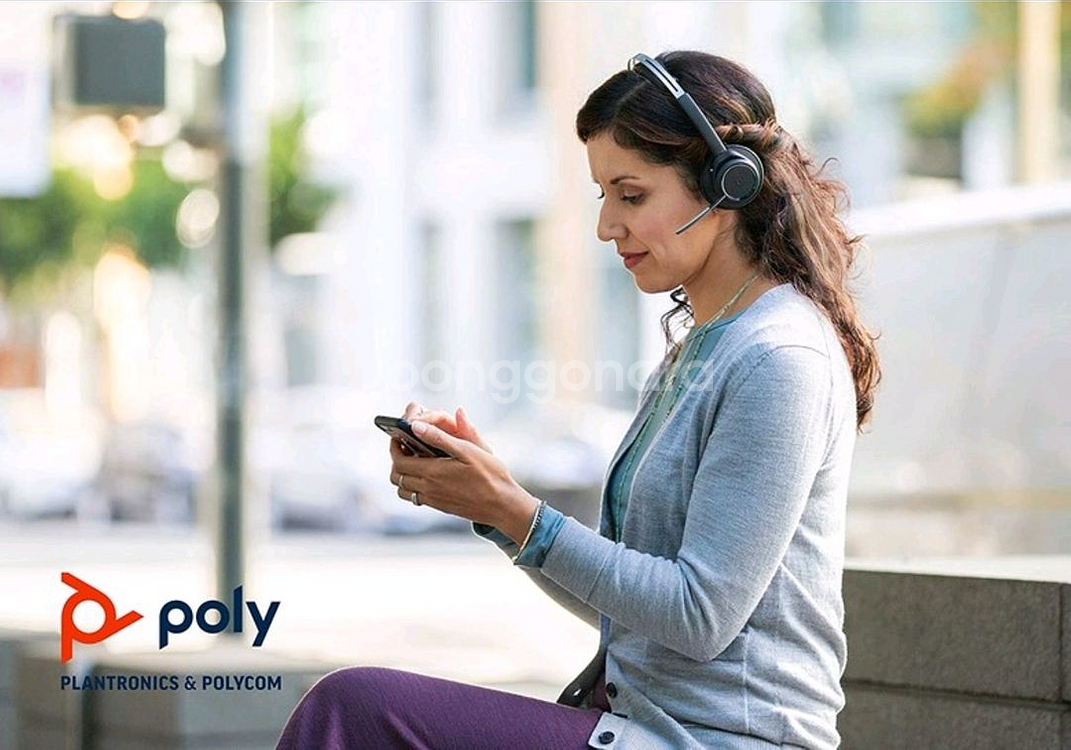 플랜트로닉스 보이저 포커스UC 블루투스헤드셋 충전스탠드--8