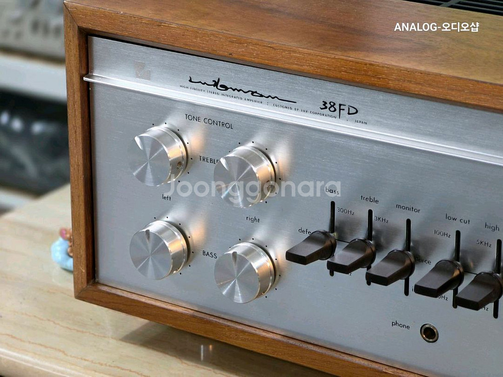 럭스만 SQ38FD MKII 고급 진공관 인티앰프ㅡ민트--5