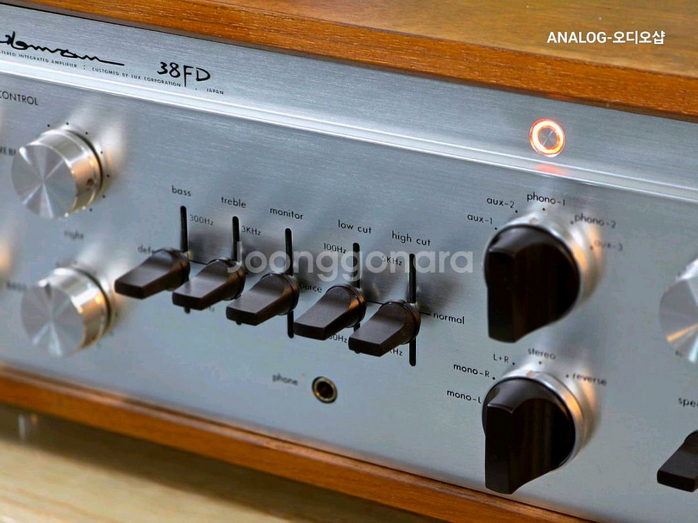 럭스만 SQ38FD MKII 고급 진공관 인티앰프ㅡ민트--6