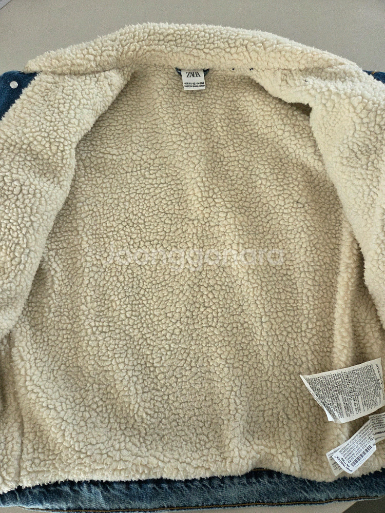 자라 청자켓 털 안감--3