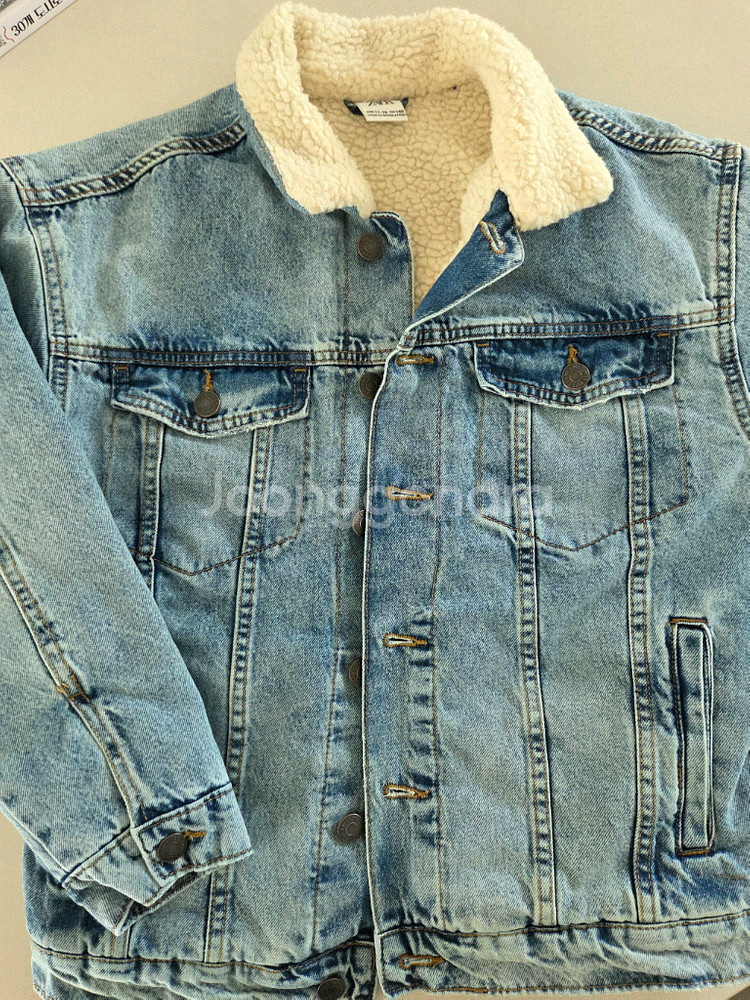 자라 청자켓 털 안감--5