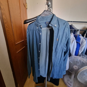 폴로 랄프로렌 샴브레이데님 셔츠