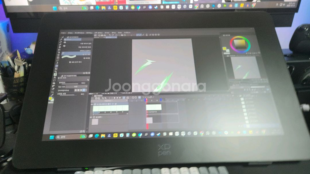 xp pen 엑스피펜 아티스트 프로 24인치 165hz 급처합니다--4