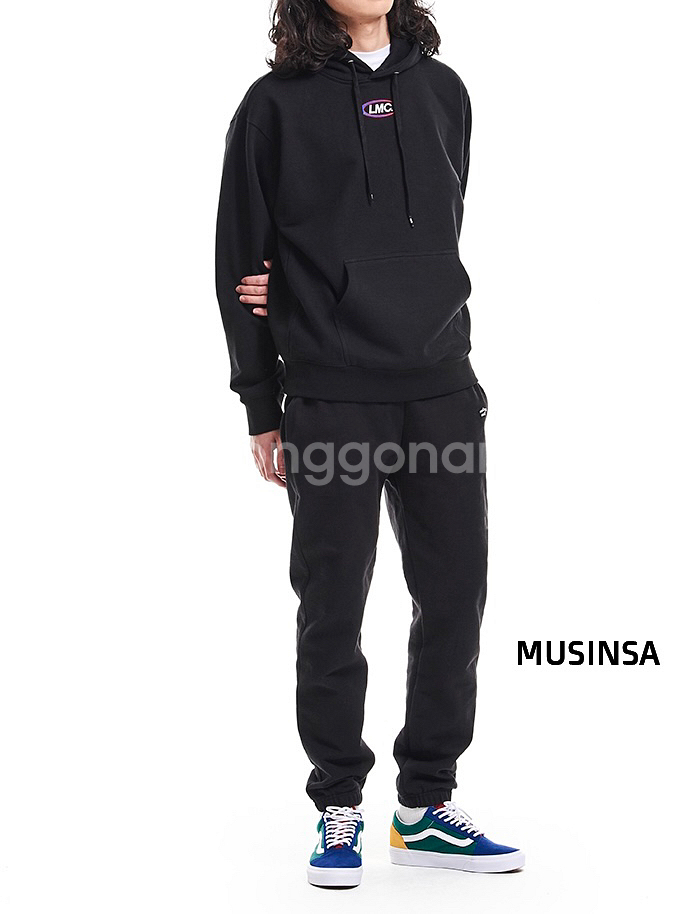 [새상품] LMC GLOW EMB HOODIE black / 엘엠씨 후드티 검정색 검은색 블랙 로고 자수 빈티지--12