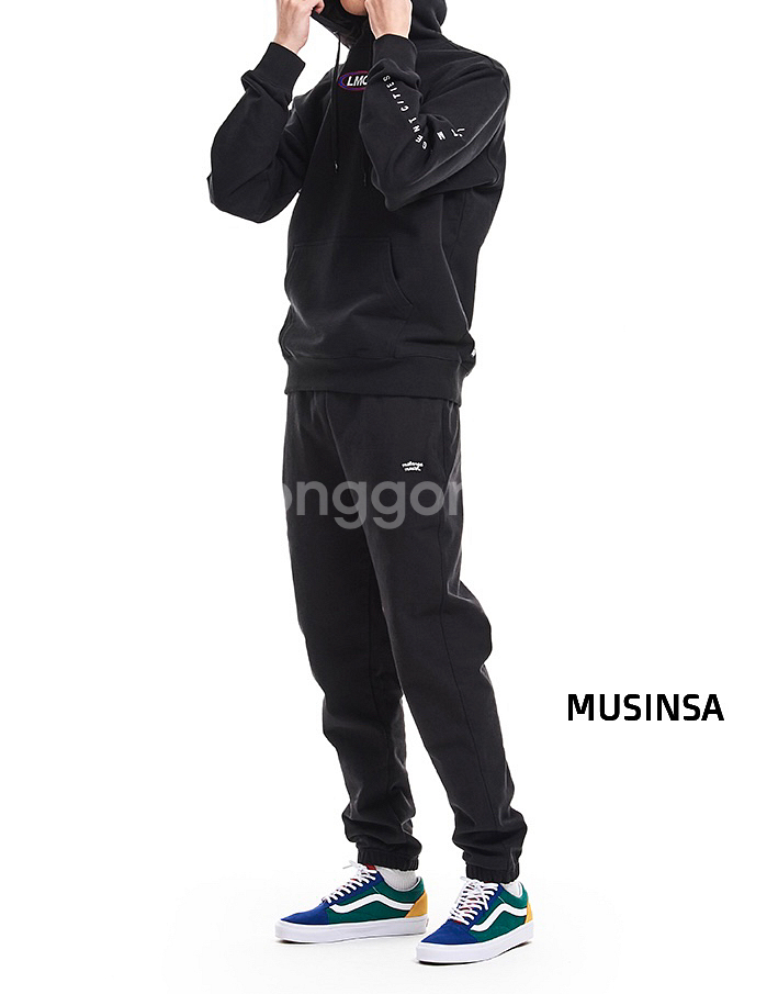 [새상품] LMC GLOW EMB HOODIE black / 엘엠씨 후드티 검정색 검은색 블랙 로고 자수 빈티지--13