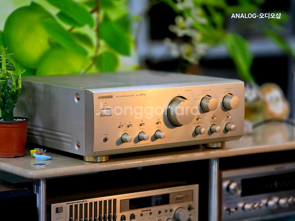 산수이 고급 인티앰프 AU-a607XR ㅡ박스신동품ㅡ--1