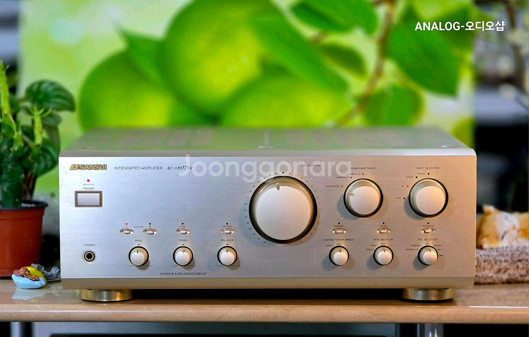 산수이 고급 인티앰프 AU-a607XR ㅡ박스신동품ㅡ--2