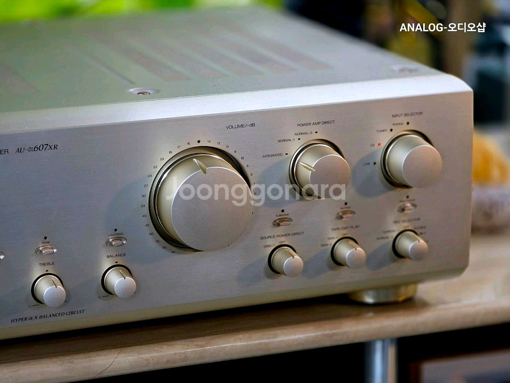 산수이 고급 인티앰프 AU-a607XR ㅡ박스신동품ㅡ--4
