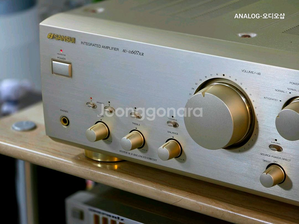 산수이 고급 인티앰프 AU-a607XR ㅡ박스신동품ㅡ--5