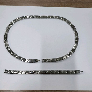 게르마늄 목걸이,팔찌(47cm,16.5cm)팝니다