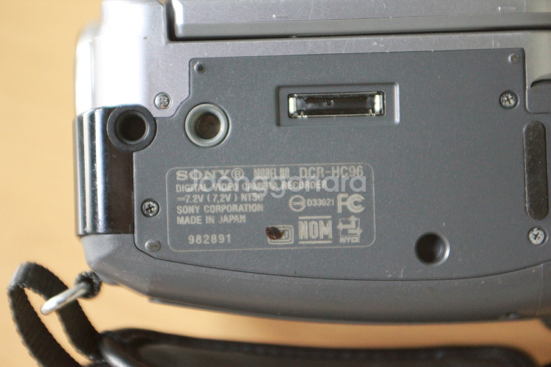 소니 빈티지 레토로 감성의 캠코더 DCR-HC96 6m--5
