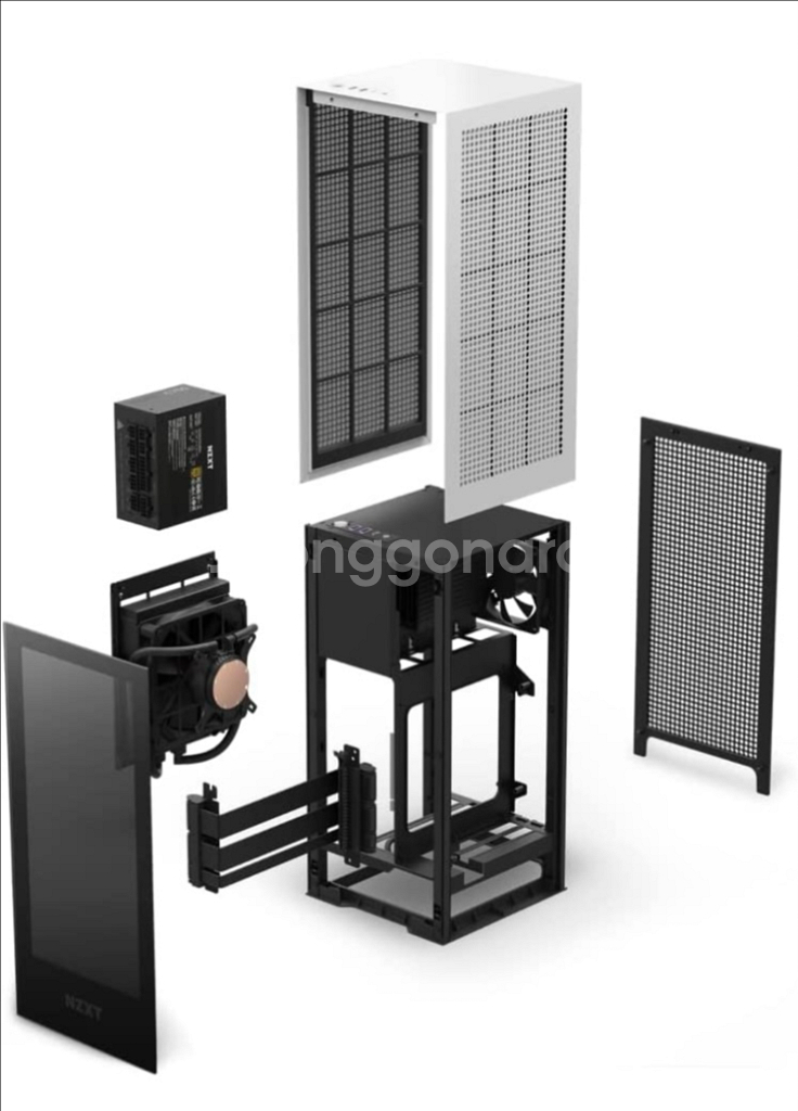 NZXT H1 v2 (Matte White) 새제품--4