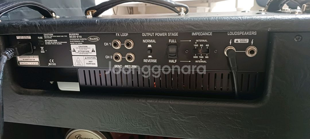 BUGERA 진공관 기타 앰프--3