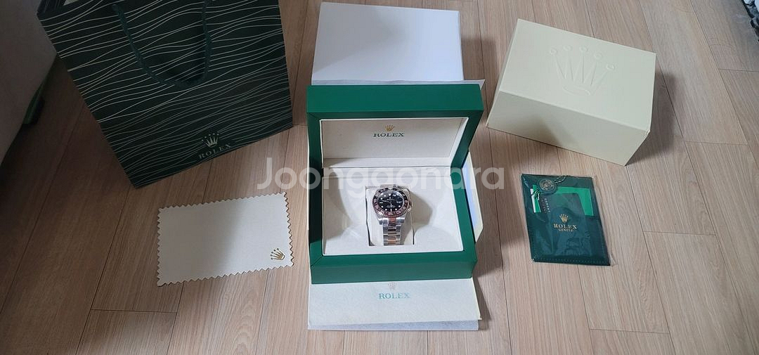 롤렉스 새제품 풀세트 남성 오토 40mm--0