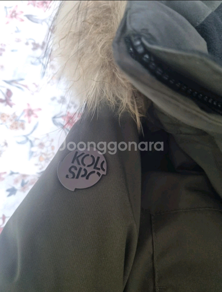 코오롱스포츠 안타티카 구스 패딩 90사이즈입니다--1