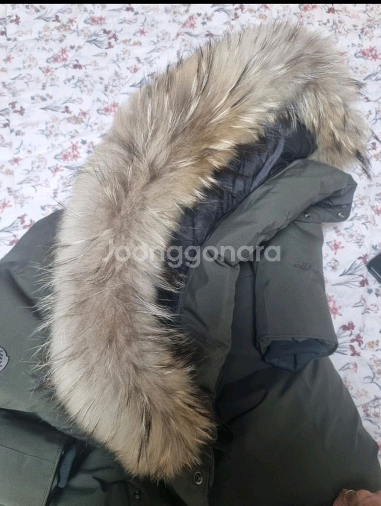 코오롱스포츠 안타티카 구스 패딩 90사이즈입니다--2