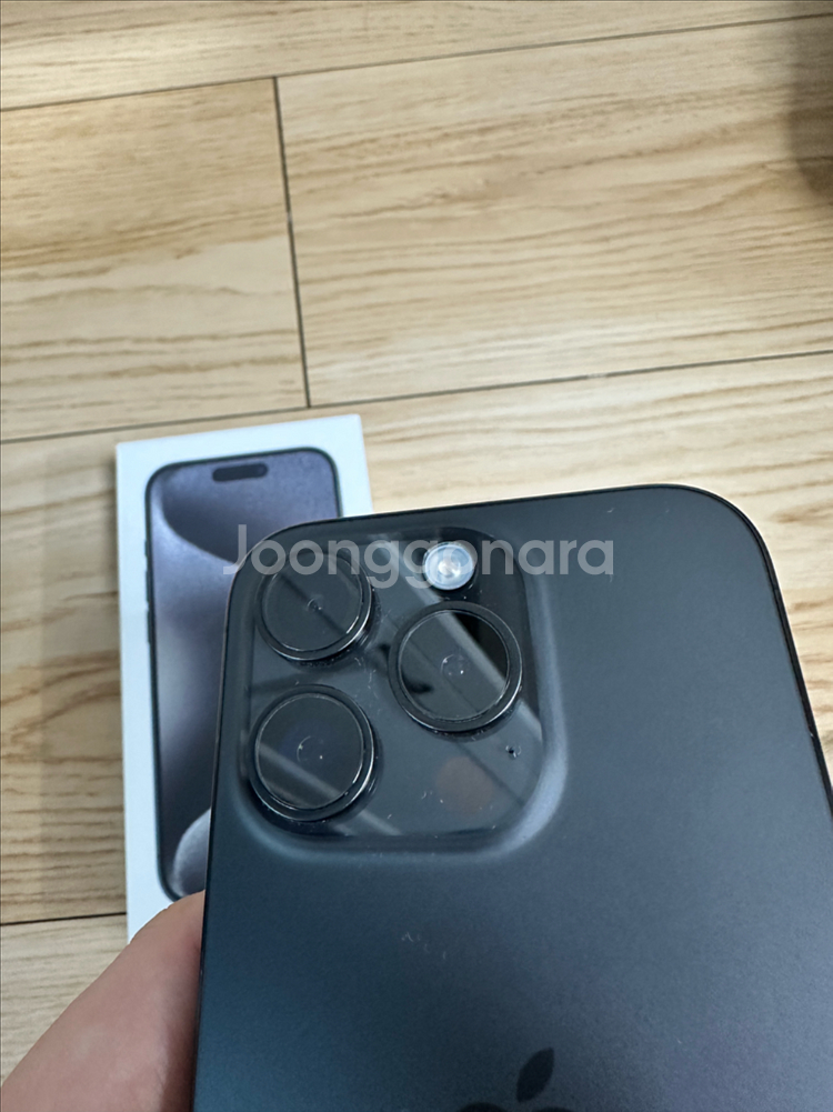 아이폰 15 프로 512 블랙티타늄 팝니다--14