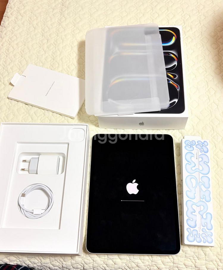아이패드프로 m4 256g 실버 와이파이--0
