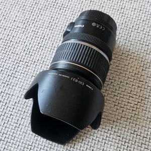 캐논 EF-S 17-55mm 축복렌즈 + 후드 + uv필터