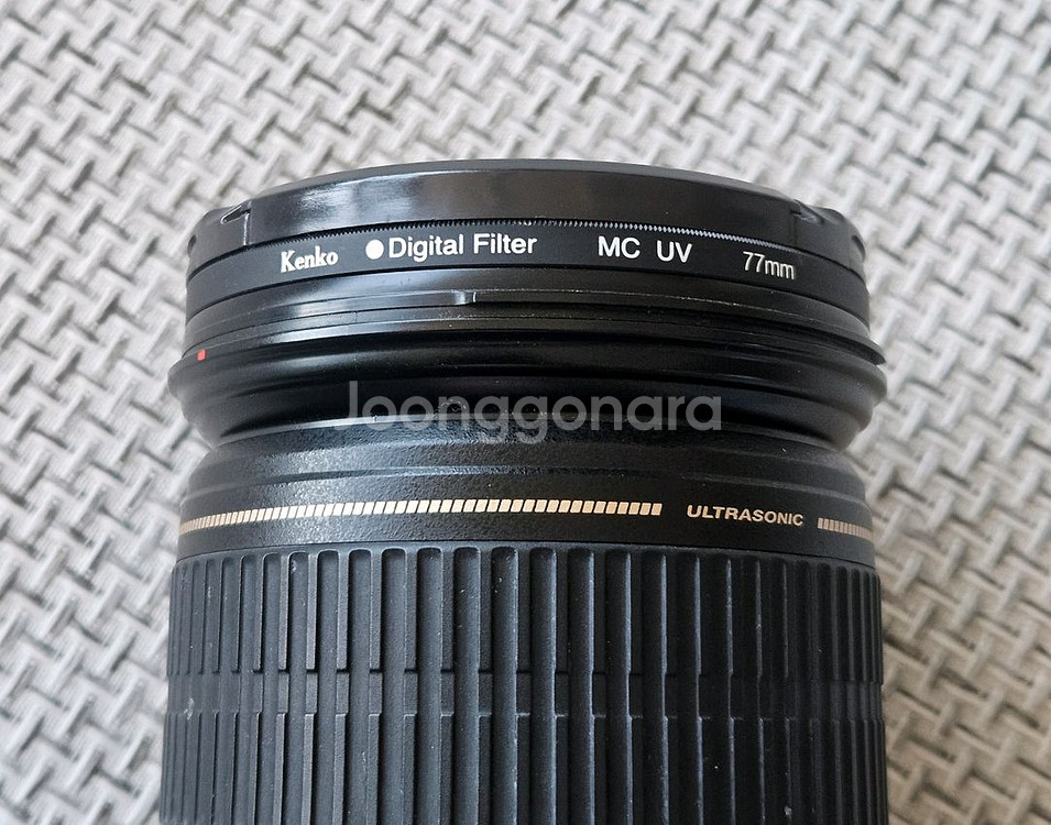 캐논 EF-S 17-55mm 축복렌즈 + 후드 + uv필터--4