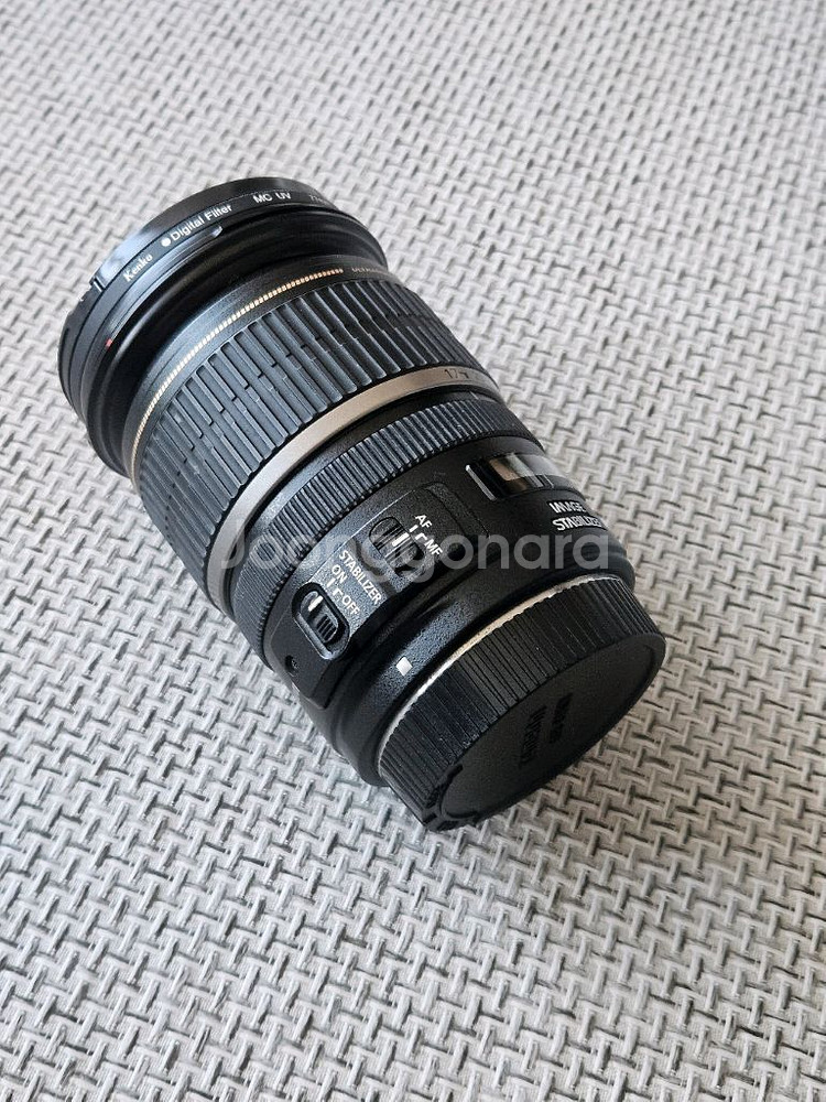 캐논 EF-S 17-55mm 축복렌즈 + 후드 + uv필터--3