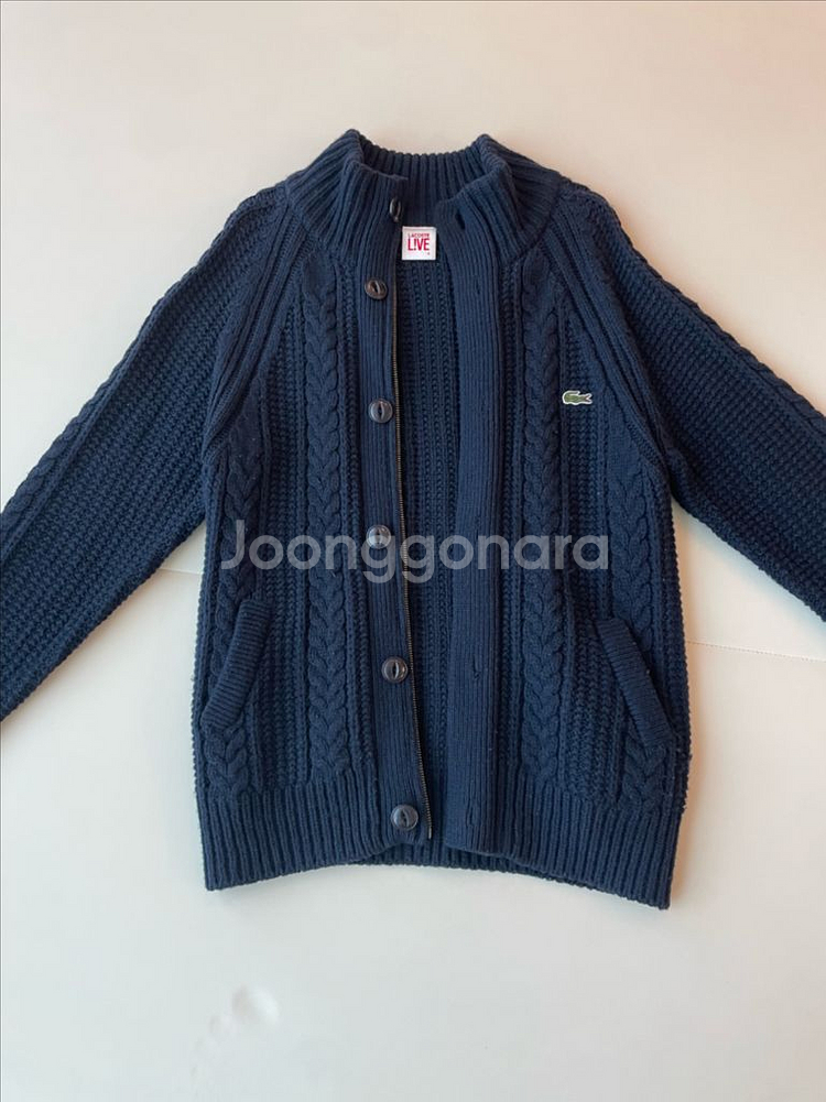 라코스테집업가디건 100--0