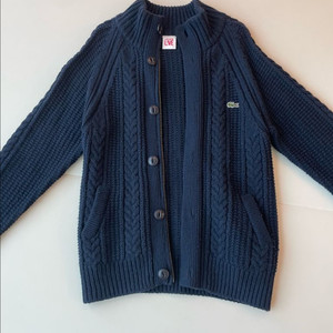 라코스테집업가디건 100
